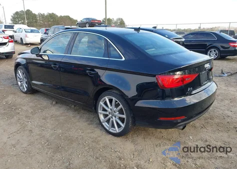 2015 Audi A3 2.0T Premium z USA, uszkodzony, nr VIN WAUEFGFF4F1023936